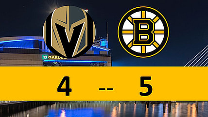 Vegas Golden Knights Lose Boston Bruins 5-4