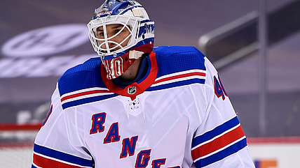 Alexander Georgiev New York Rangers (Photo- New York Rangers via Twitter)