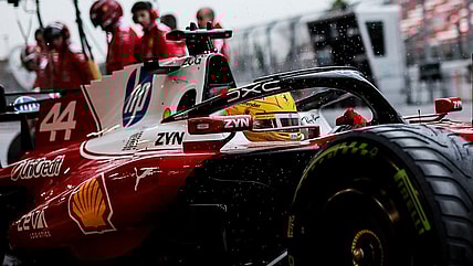 Formula 1 F1 Lewis Hamilton Ferrari Barcelona testing