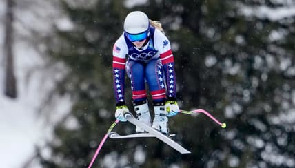 Olympics: Alpine Skiing-Womens Downhill Training
