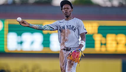 MLB: New York Yankees at Athletics
