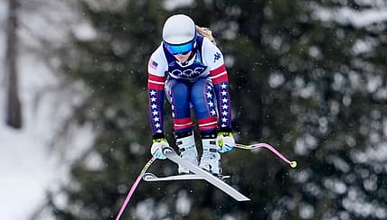 Olympics: Alpine Skiing-Womens Downhill Training