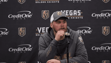 Robin Lehner Vegas Golden Knights Team Sweden (Photo/Video: Vegas Golden Knights via Twitter)