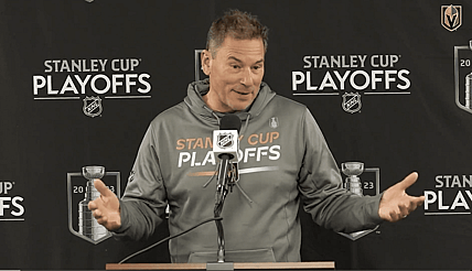 Vegas Golden Knights, Bruce Cassidy, Western Conference Final