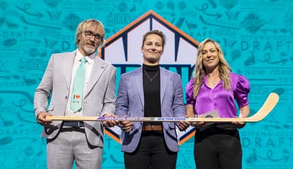 Kristyna Kaltounkova, selected No. 1 overall by the New York Sirens in 2025 PWHL Entry Draft.