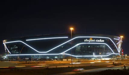 allegiant stadium no fans Las Vegas Raiders