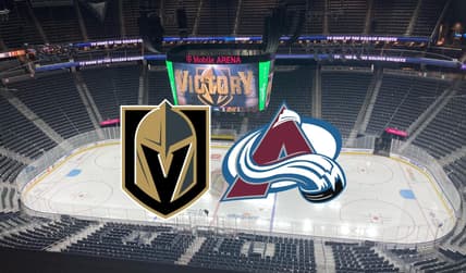 Vegas Golden Knights Colorado Avalanche HOME