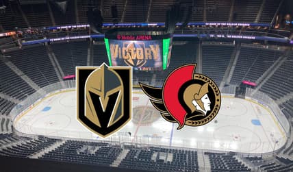 Vegas Golden Knights Ottawa Senators HOME