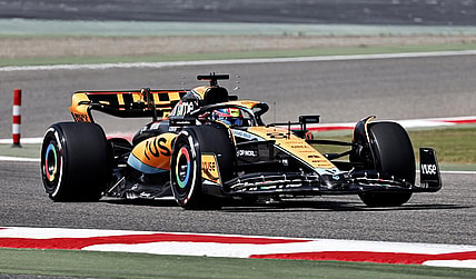 McLaren's Oscar Piastri during testing. (Formula One F1 - Pre-Season Testing - Bahrain International Circuit, Sakhir, Bahrain - February 23, 2023)