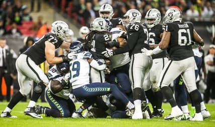 raiders seahawks londo