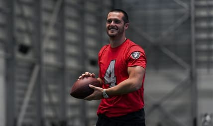 Las Vegas Raiders training camp Derek Carr