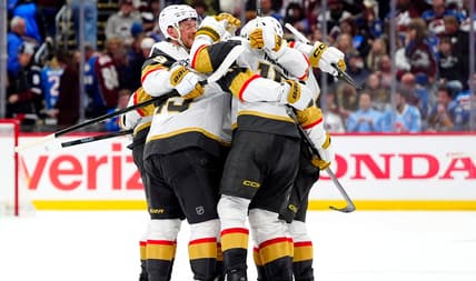 NHL: Stanley Cup Playoffs-Vegas Golden Knights at Colorado Avalanche