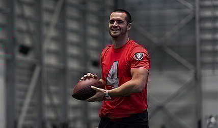 Las Vegas Raiders training camp Derek Carr