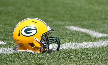 Packers helmet
