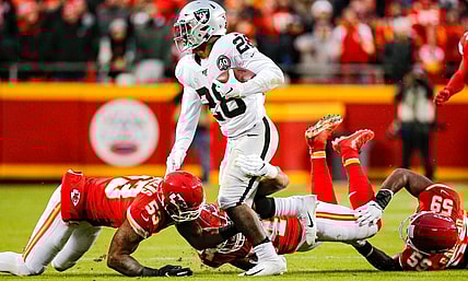 Josh Jacobs b grade Las Vegas Raiders