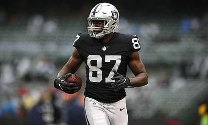 jared Cook Oakland Raiders inside the numbers
