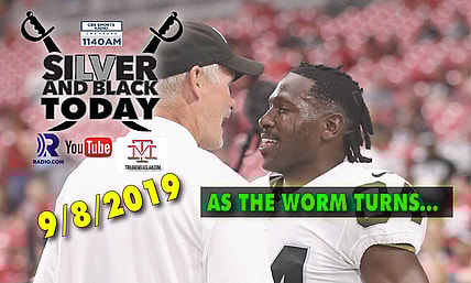 silver and black today radio show antonio brown raiders