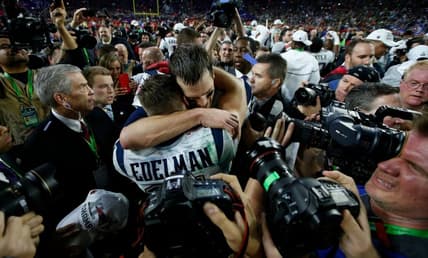 Julian Edelman Tom Brady