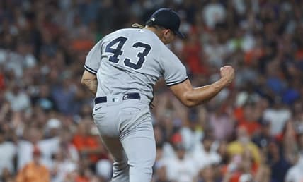 New York Yankees' Jonathan Loaisiga
