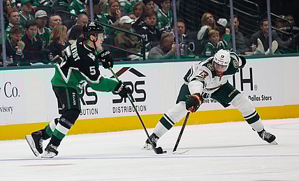 NHL: Stanley Cup Playoffs-Minnesota Wild at Dallas Stars