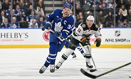 NHL: Minnesota Wild at Toronto Maple Leafs