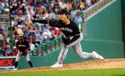 Joe Ryan of the Minnesota Twins pitches against the Boston Red Sox during a spring training game at Jet Blue Park on Wednesday, March 22, 2023. The Twins won.

Twins Win003