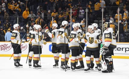 NHL: Vegas Golden Knights at Nashville Predators
