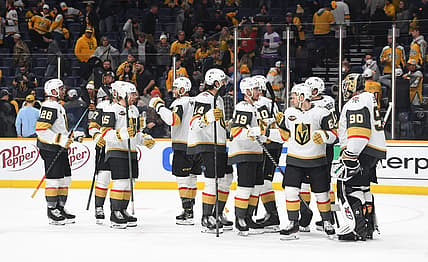 NHL: Vegas Golden Knights at Nashville Predators