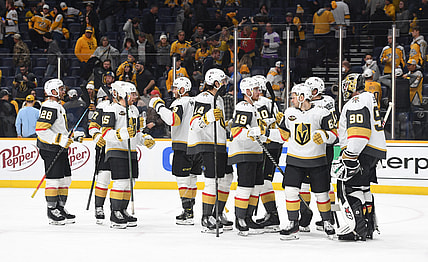 NHL: Vegas Golden Knights at Nashville Predators
