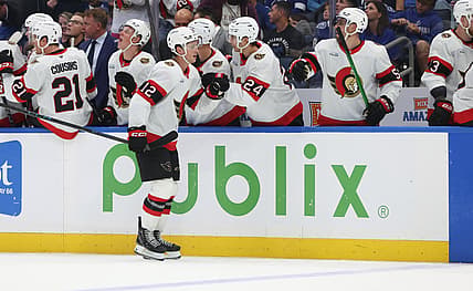 NHL: Ottawa Senators at Tampa Bay Lightning