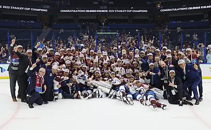 Colorado Avalanche 2022 Stanley Cup Champions (Photo- Colorado Avalanche via Twitter)