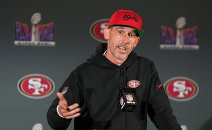 San Francisco 49ers' Kyle Shanahan