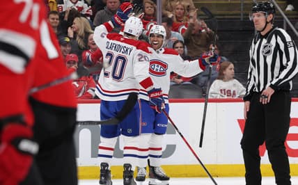 NHL: Montreal Canadiens at New Jersey Devils