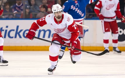 NHL: Detroit Red Wings at New York Rangers