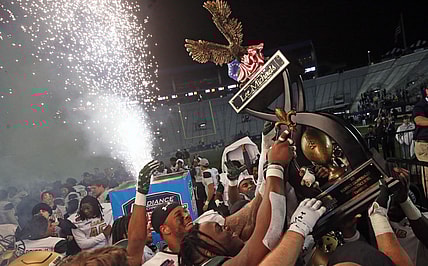 College bowl picks: Independence Bowl trophy