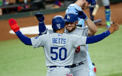 Los Angeles Dodgers outfielder Mookie Betts