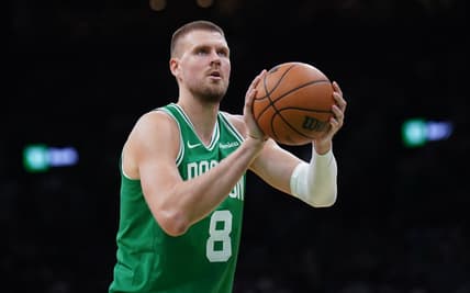 Boston Celtics center Kristaps Porzingis