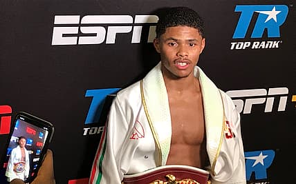 Shakur Stevenson beat Joet Gonzalez for the WBO world featherweight title Saturday night at the RSCVA convention center.Shakur
