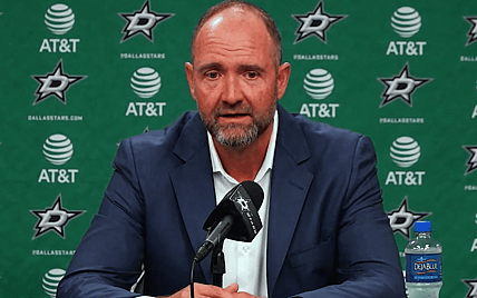 Peter DeBoer Vegas Golden Knights Dallas Stars