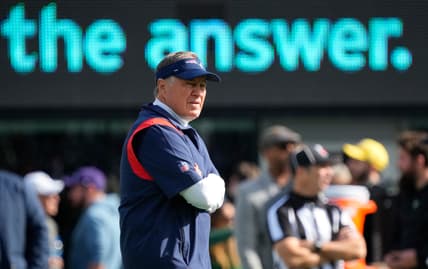 New England Patriots head coach Bill Belichick