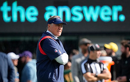 New England Patriots head coach Bill Belichick