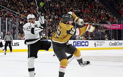 Andreas Athanasiou and Dylan Coghlan (Photo- Los Angeles Kings via Twitter)