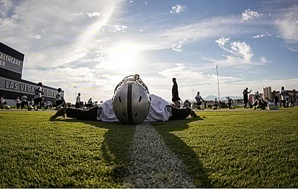 Las Vegas Raiders training camp 2020 Paul Guenther