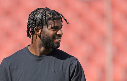 Cleveland Browns quarterback Shedeur Sanders