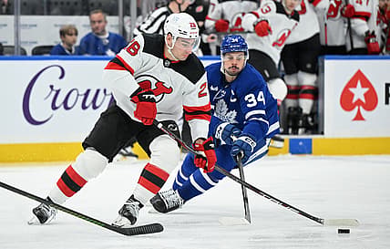 NHL: New Jersey Devils at Toronto Maple Leafs