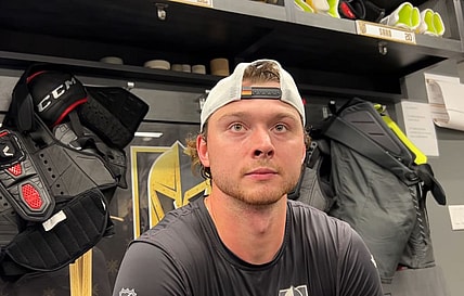 Cole Schwindt Vegas Golden Knights training camp 9/19/2025