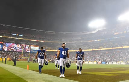 NFL: New York Giants at Washington Football Team