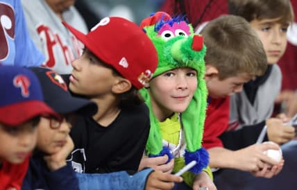 Oct 29, 2022; Houston, Texas, USA; Fans look on before game two of the 2022 World Series between the Houston Astros and the Philadelphia Phillies at Minute Maid Park. Mandatory Credit: Thomas Shea-USA TODAY Sports