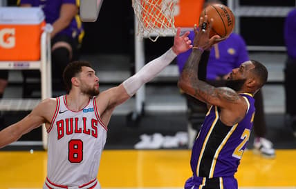 NBA: Chicago Bulls at Los Angeles Lakers