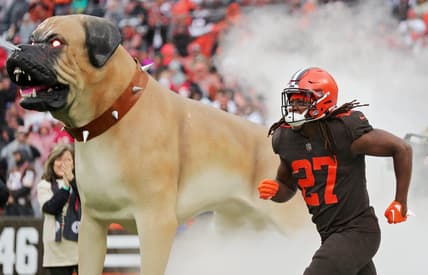 Cleveland Browns' Kareem Hunt